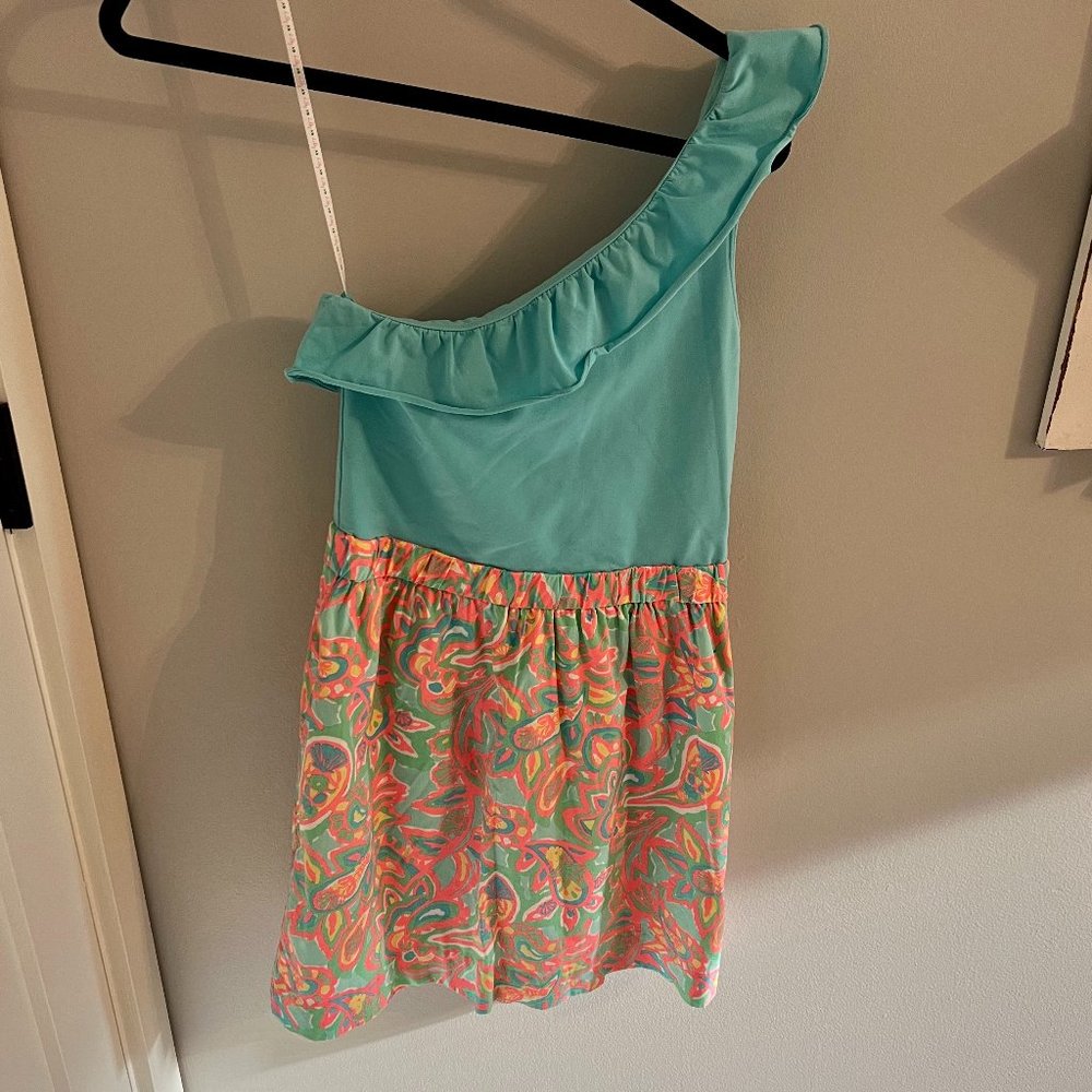Lilly Pulitzer One Shoulder Dress
